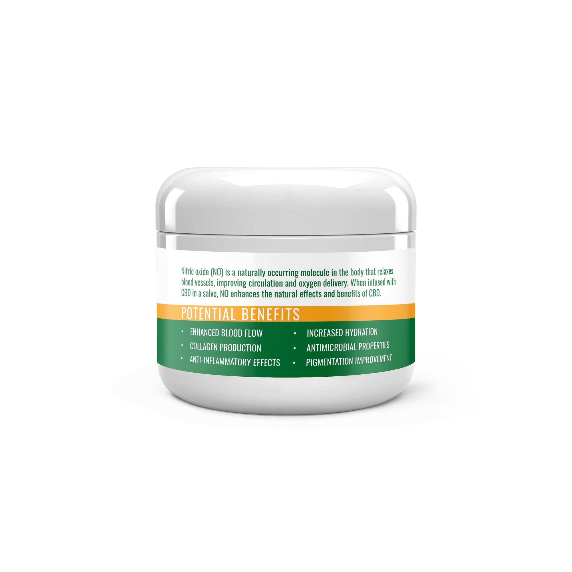 CBD Salve with N.O. (Nitric Oxide) - Best topical skincare product