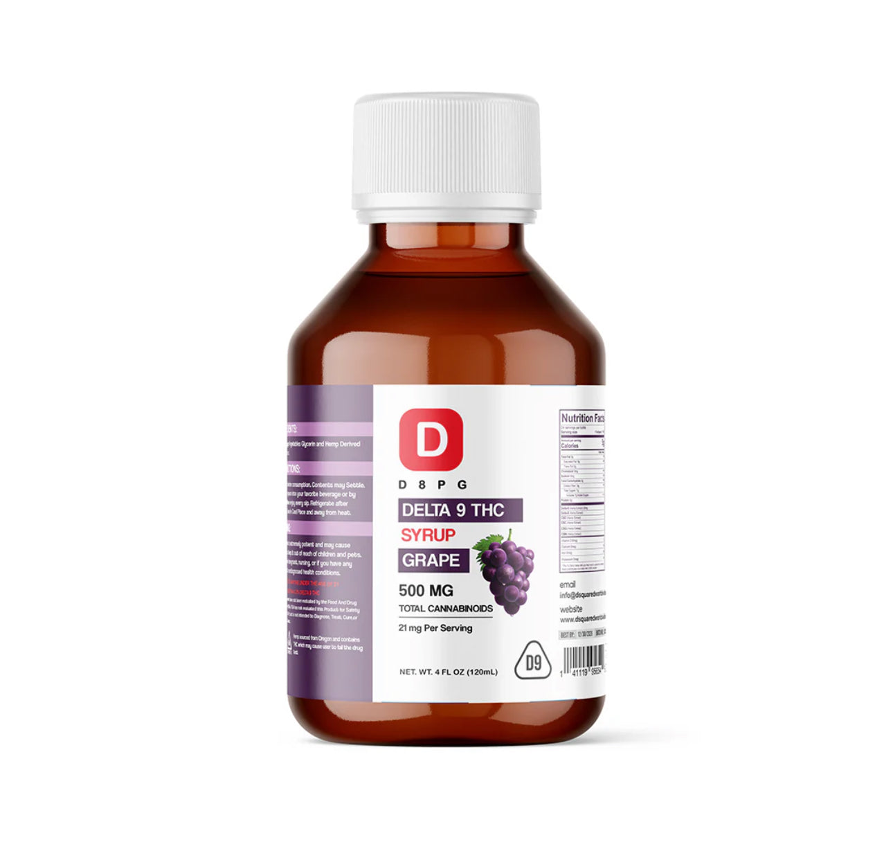 Delta 9 Grape THC Syrup