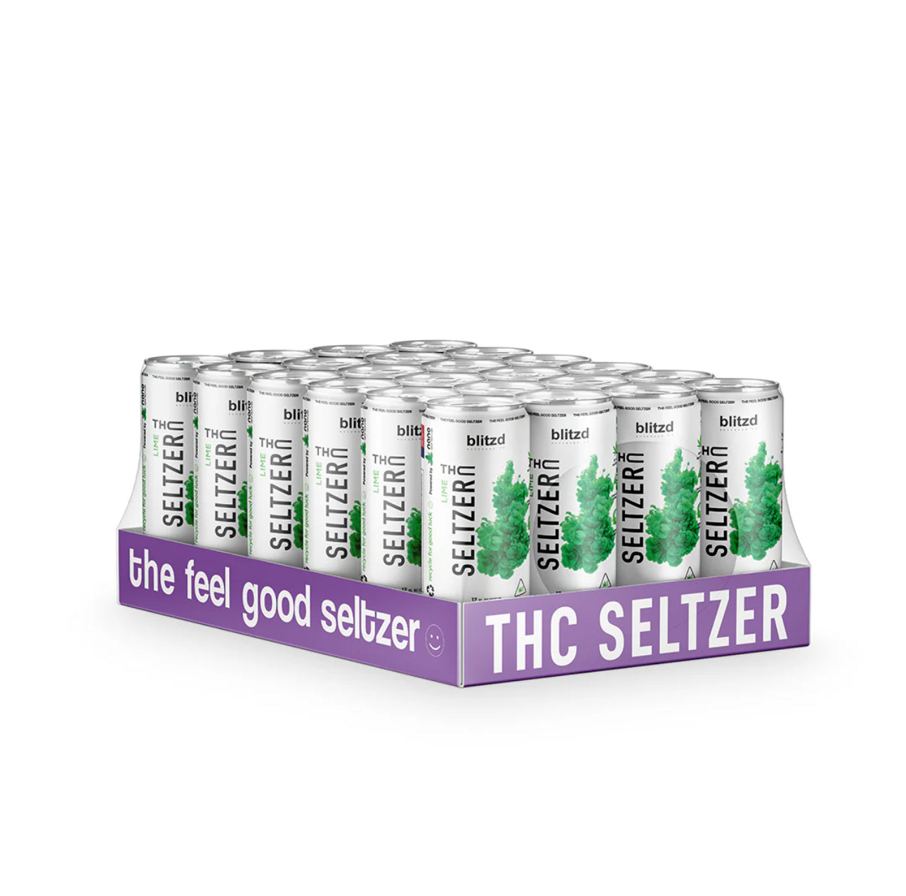 THC Seltzer Drinks, blitzd seltzer drinks