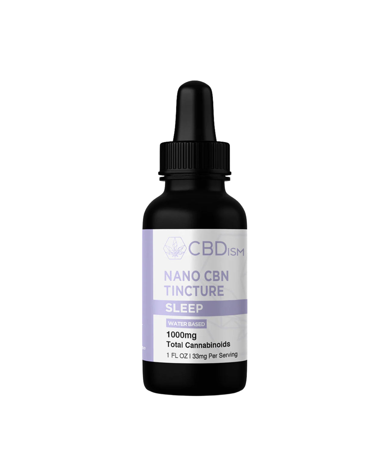 Nano CBN tincture for sleep, water-based CBN tincture