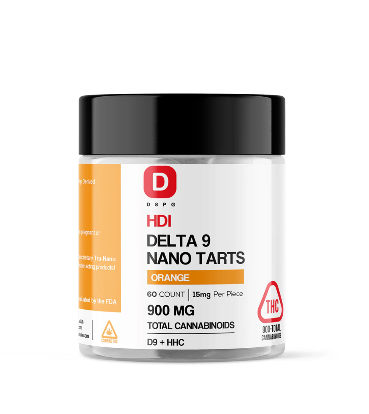 Orange Delta 9 Nano Tarts